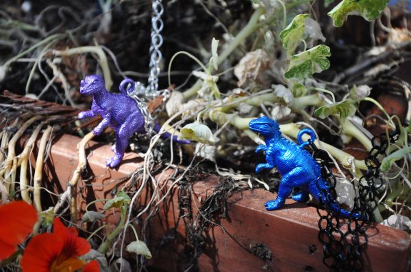 Dinos in their natural habitat