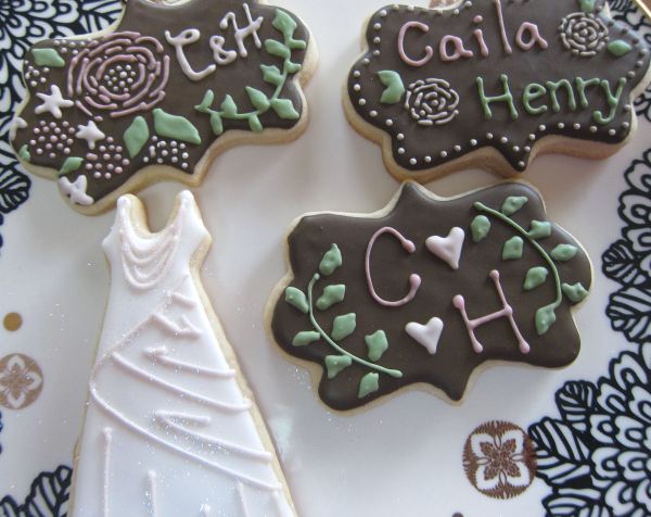 Cookies for bridal shower